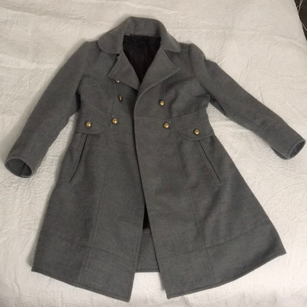Marc Jacobs Grey Peacoat